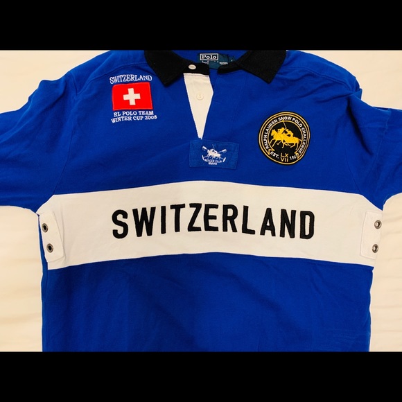 Polo Ralph Lauren Rugby Shirt NY Mercer Club - Picture 1 of 5